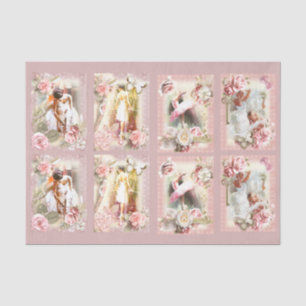 Papel De Seda Série de Design de Ballet 9