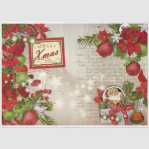 Papel De Seda Série de Design de Berries de Natal 1