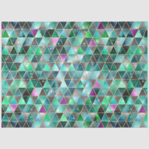 Papel De Seda Série de Design de Galáxia Isométrica 15