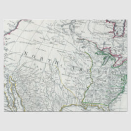 Papel De Seda Série de Design de Mapa Vintage 11
