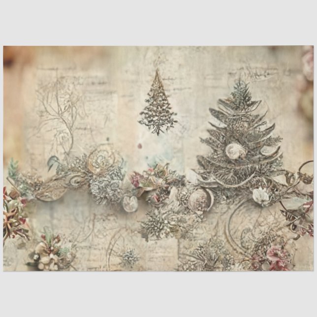 Papel De Seda Série de Design de Natal Ole #1 (Frente )