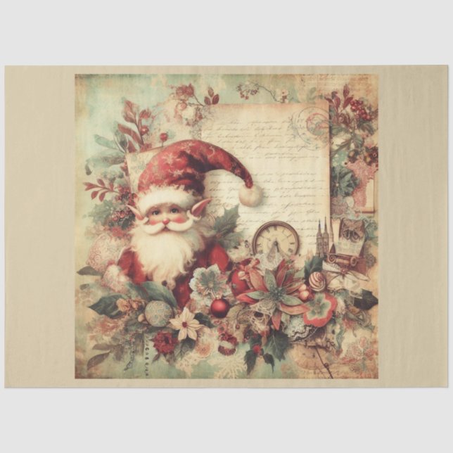 Papel De Seda Série de Design do Natal Passado 23 (Frente )