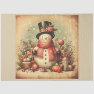 Papel De Seda Série de Design Natal Passado 22