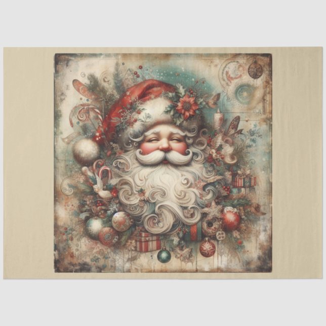 Papel De Seda Série de Design Natal Passado 28 (Frente )