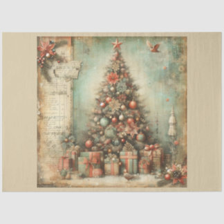 Papel De Seda Série de Design Natal Passado 5