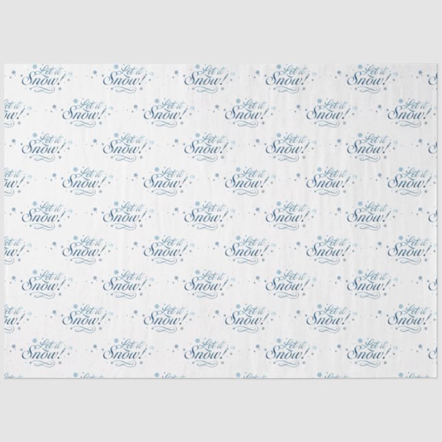 Papel De Seda Série de Design Winter Wonderland 10 (Frente )