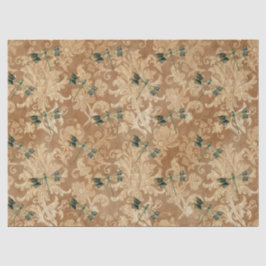 Papel De Seda Série de Girassóis e Libélulas Design 8