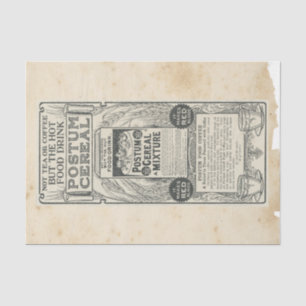 Papel De Seda Série Design de Ephemera de Sucata #10