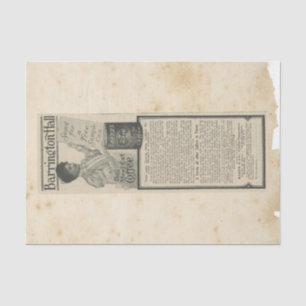Papel De Seda Série Design de Ephemera de Sucata #18