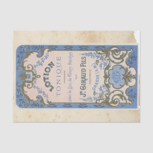 Papel De Seda Série Design de Ephemera de Sucata #29 (Frente )