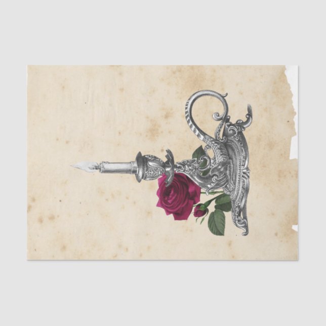 Papel De Seda Série Design Witch Ephemera nº 12 (Frente )