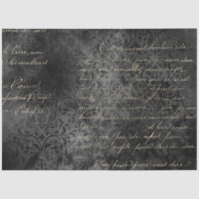 Papel De Seda Série Dorian Gray Design 17 (Frente )