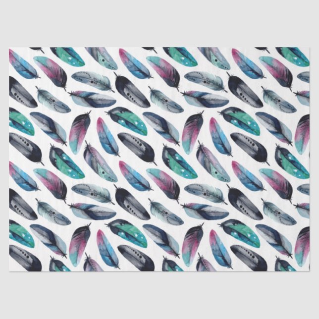 Papel De Seda Série Feather Design 4 (Frente )