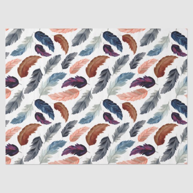 Papel De Seda Série Feather Design 5 (Frente )