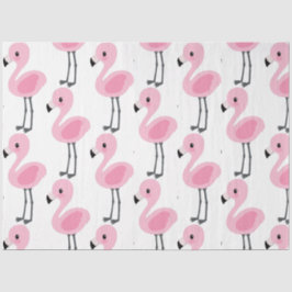 Papel De Seda Série Flamingo Tropical Design 1