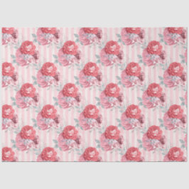 Papel De Seda Série Floral Rosa Design 1