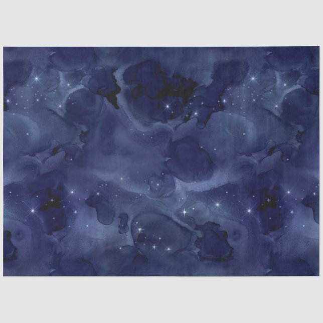 Papel De Seda Série Galaxy Moon Design 3 (Frente )