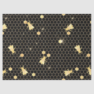 Papel De Seda Série Glam Honeycomb Design #6
