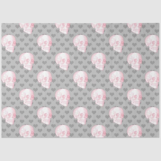 Papel De Seda Série Gothic Love Design 1 (Frente )