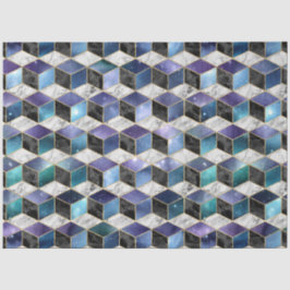 Papel De Seda Série Isométrica Galaxy Design 12