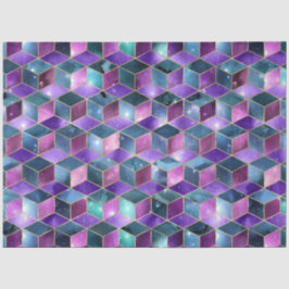 Papel De Seda Série Isométrica Galaxy Design 16