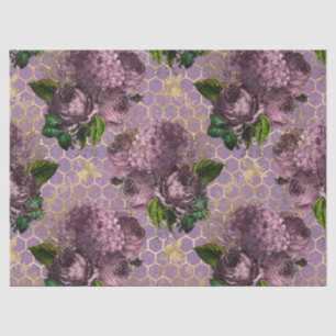 Papel De Seda Série Jardim de Chá Abelha Design 48