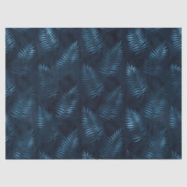 Papel De Seda Série Leopardo Azul e Dourada Design 12