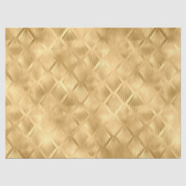 Papel De Seda Série Leopardo Azul e Dourada Design 13