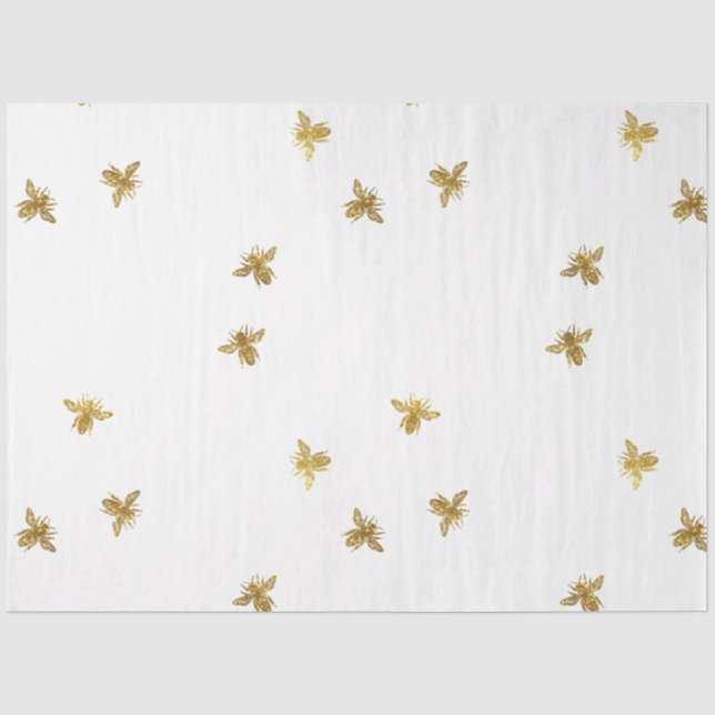 Papel De Seda Série Lovely Bee Design 37 (Frente )