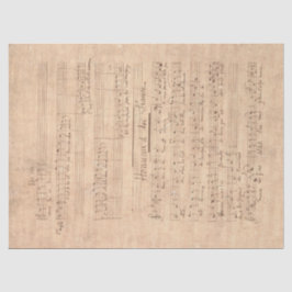 Papel De Seda Série Música e Rosas Design 14