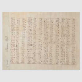 Papel De Seda Série Música e Rosas Design 8