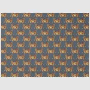 Papel De Seda Série Náutica Escura Design 1