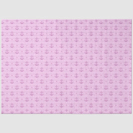 Papel De Seda Série Náutica Rosa e Azul Design 13