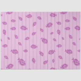 Papel De Seda Série Náutica Rosa e Azul Design 14