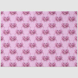 Papel De Seda Série Náutica Rosa e Azul Design 2