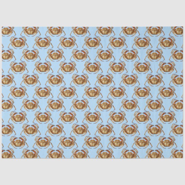 Papel De Seda Série Náutica Rosa e Azul Design 3 (Frente )