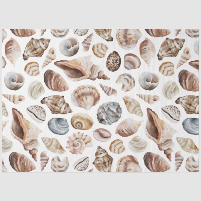 Papel De Seda Série Ocean Breeze Design 4 (Frente )