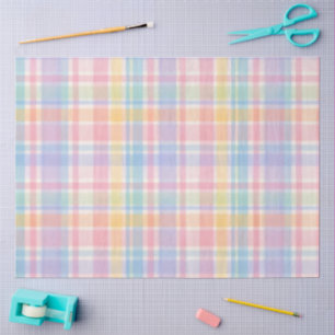 Papel De Seda Série Plaid Páscoa Design #10