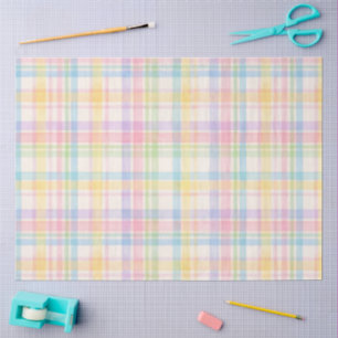 Papel De Seda Série Plaid Páscoa Design #12