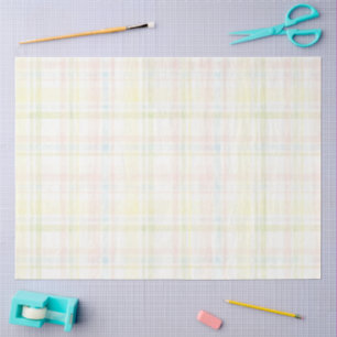 Papel De Seda Série Plaid Páscoa Design #2