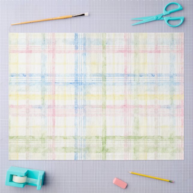 Papel De Seda Série Plaid Páscoa Design #20 (Arte )