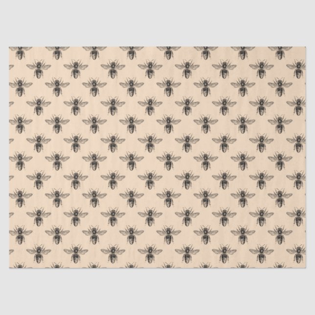 Papel De Seda Série Princesa Abelha Design 22 (Frente )