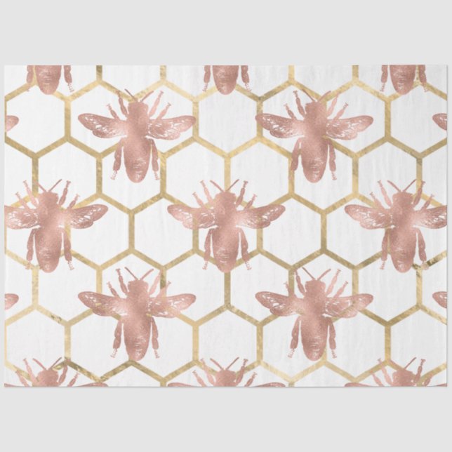 Papel De Seda Série Princesa Abelha Design 38 (Frente )