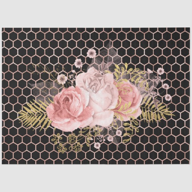 Papel De Seda Série Princesa Abelha Design 45 (Frente )
