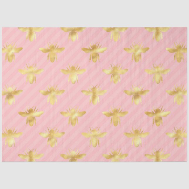 Papel De Seda Série Princesa Abelha Design #7 (Frente )
