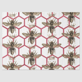 Papel De Seda Série Red Rose Bee Design 64