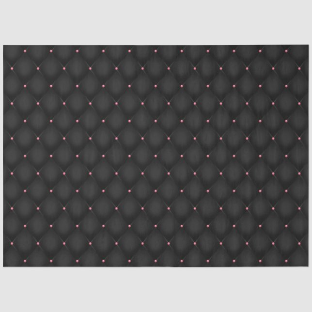 Papel De Seda Série Rosa e Dourado Desenho 11 (Frente )