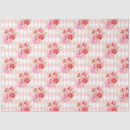 Papel De Seda Série Rosa e Dourado Design 14