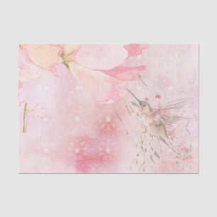 Papel De Seda Série Rosa Shabby Chic Design 15