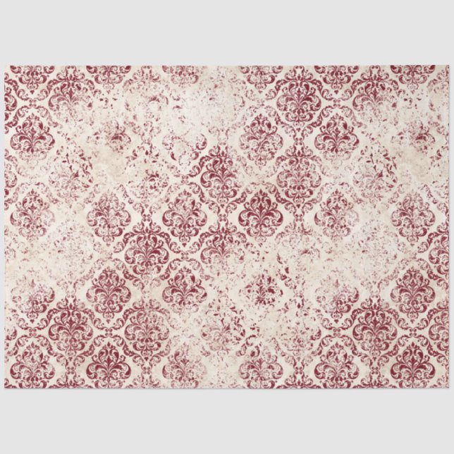 Papel De Seda Série Rosto Gótico Design 13 (Frente )